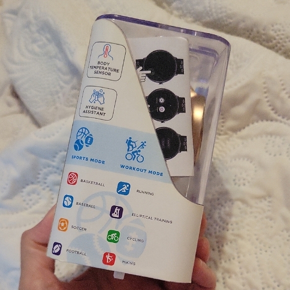 Sport Smartwatch - Gold and Pink - Picture 4 of 8